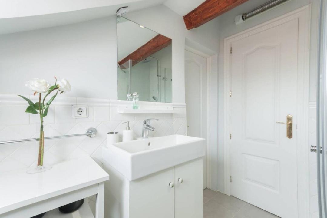 Cozy One-Bedroom Penthhouse La Latina Madrid Exterior foto